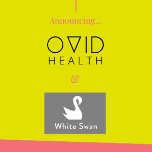 OVID and White Swan logos