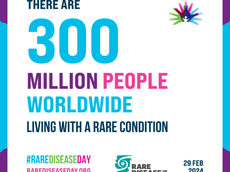 There are 300 million people worldwide living with a rare condition. #RareDiseaseDay