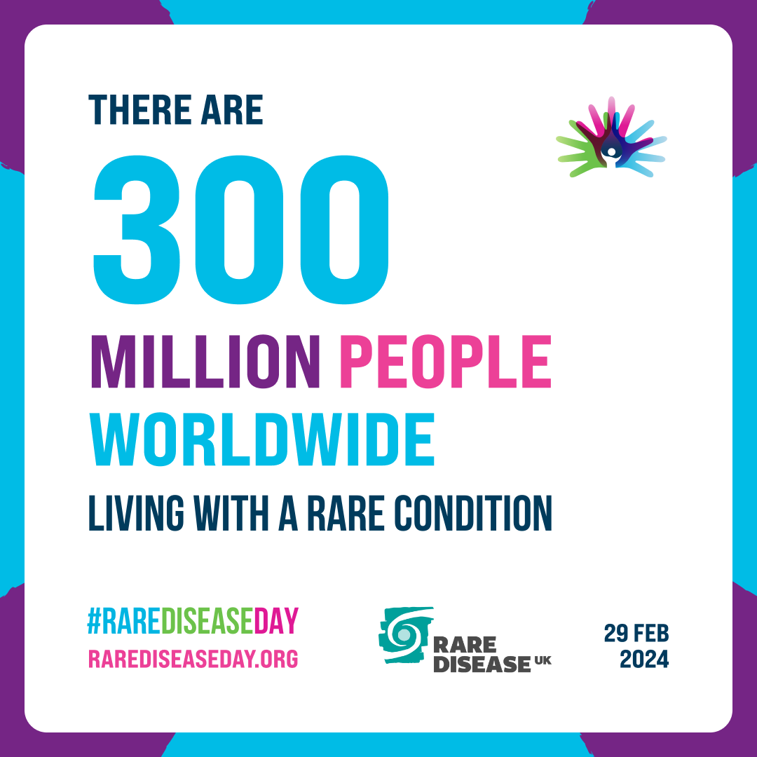 There are 300 million people worldwide living with a rare condition. #RareDiseaseDay